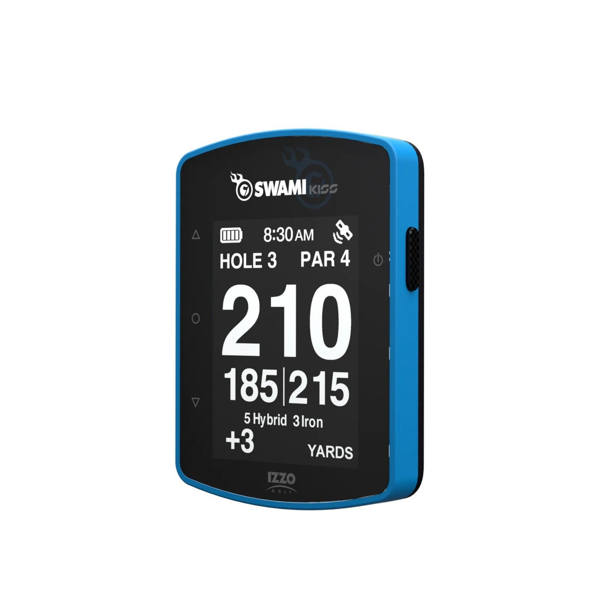 Izzo Swami KISS 2.0 Handheld Golf GPS Rangefinder - Water Resistant (Blue)