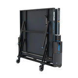 KETTLER Outdoor 15 Table Tennis Table with Cover and 4-Player Accessory Bundle