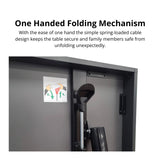 KETTLER Outdoor 15 Table Tennis Table with Cover and 4-Player Accessory Bundle