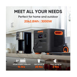 Jackery Solar Generator 2000 Plus with SolarSaga 500 X