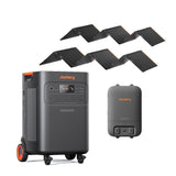 Jackery Explorer 5000 Plus with Smart Transfer Switch & Two SolarSaga 500X