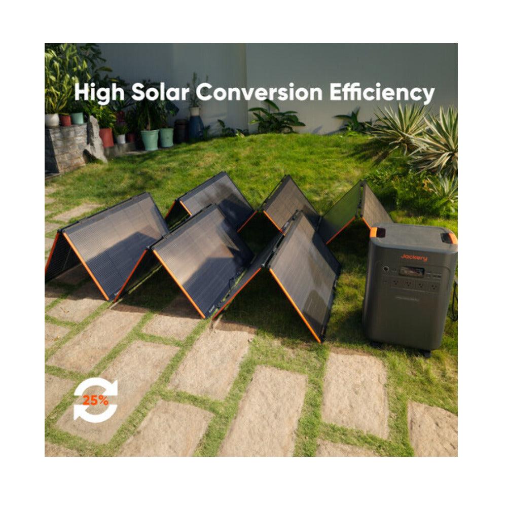 Jackery Explorer 5000 Plus with Smart Transfer Switch & Two SolarSaga 500X