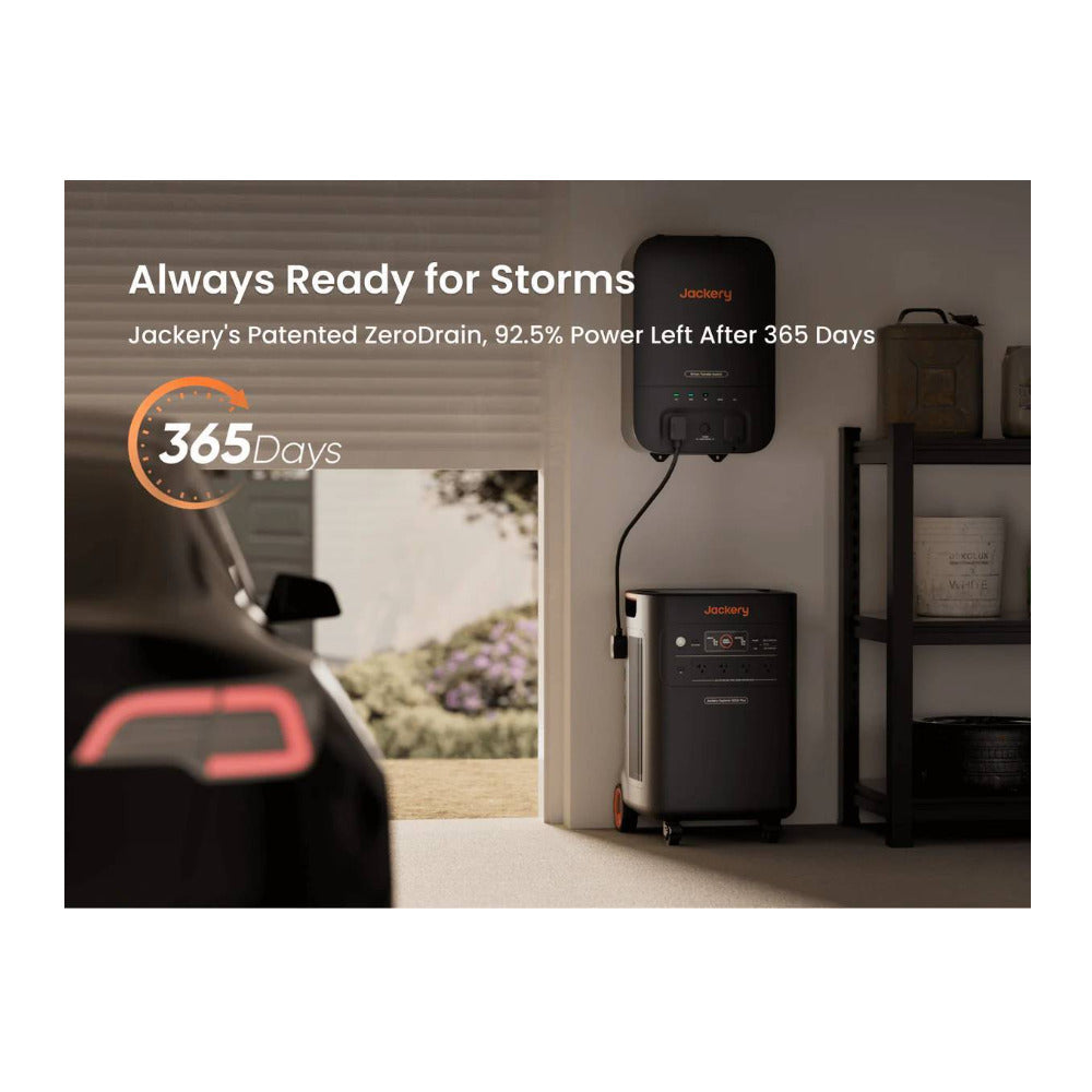 Jackery Explorer 5000 Plus with Smart Transfer Switch & Two SolarSaga 500X