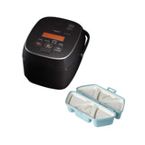 Zojirushi NW-JEC18BA Pressure Induction Heating Rice Cooker (10-Cup) Bundle