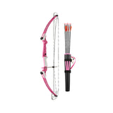 Genesis Bows Original Gen Bow Kit - Left-Hand, Zero Let-Off Design (Pink)