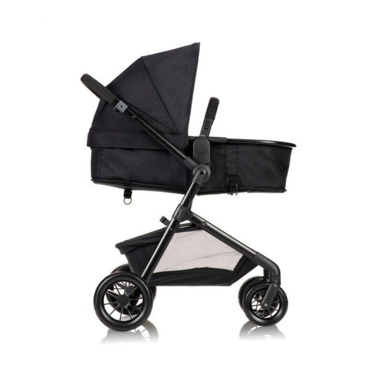 Evenflo Pivot Modular Travel System with LiteMax Infant Car Seat (Casual Gray)