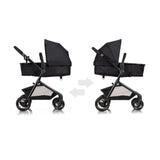 Evenflo Pivot Modular Travel System with LiteMax Infant Car Seat (Desert Tan)