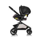 Evenflo Pivot Modular Travel System with LiteMax Infant Car Seat (Desert Tan)