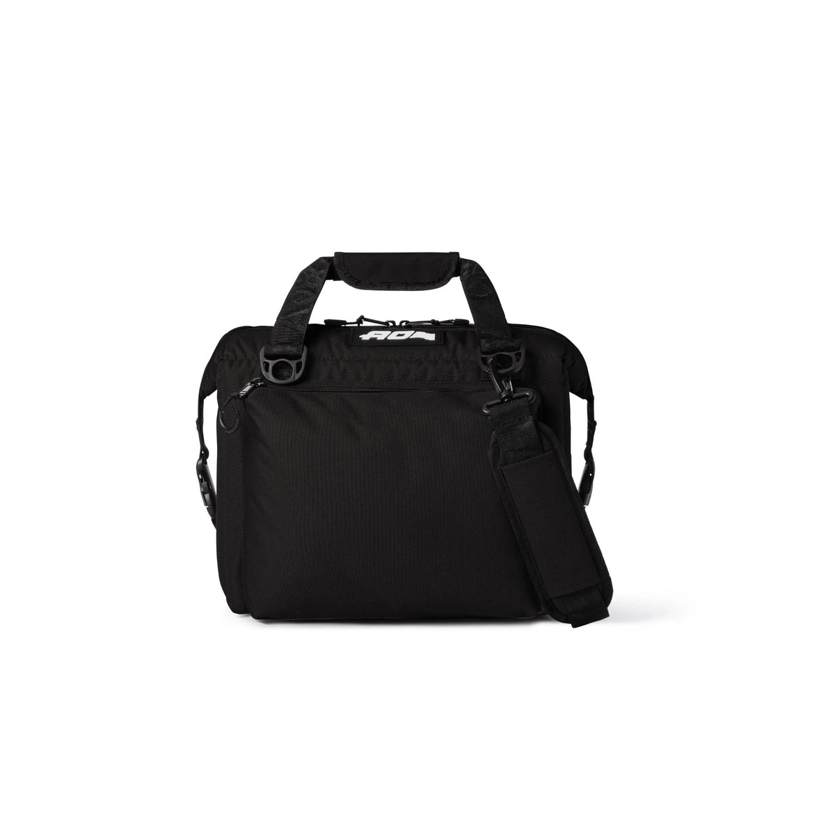 AO Coolers Deluxe Canvas Cooler Bag with Removable Shoulder Strap (Black)