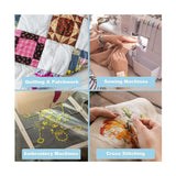 Mandala Crafts 36 Assorted Color Bobbins with Thread for Singer and Brother Sewing Machines