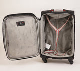 Heys Helix 21-Inch Lightweight, Expandable Carry-On Luggage (Black) (Open Box)