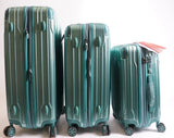 Heys Xtrak 3-Piece Luggage Set (Midnight Green, 30-Inch, 26-Inch, 21-Inch) (Open Box)