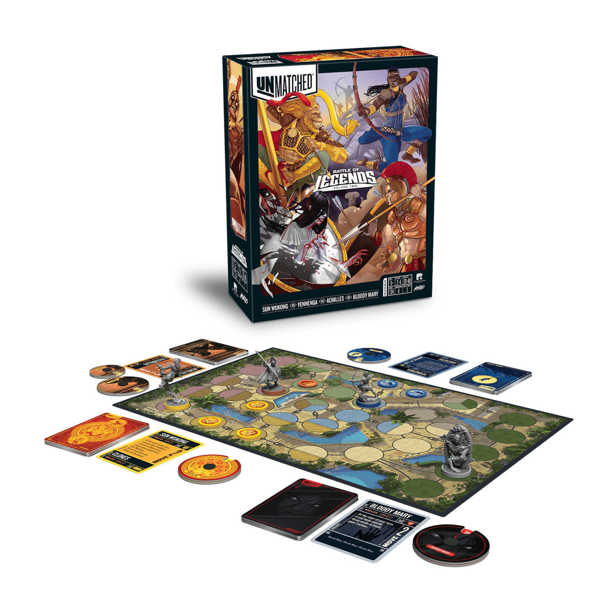 Unmatched Adventures: Tales to Amaze  Cooperative Strategy Fighting Game Bundle