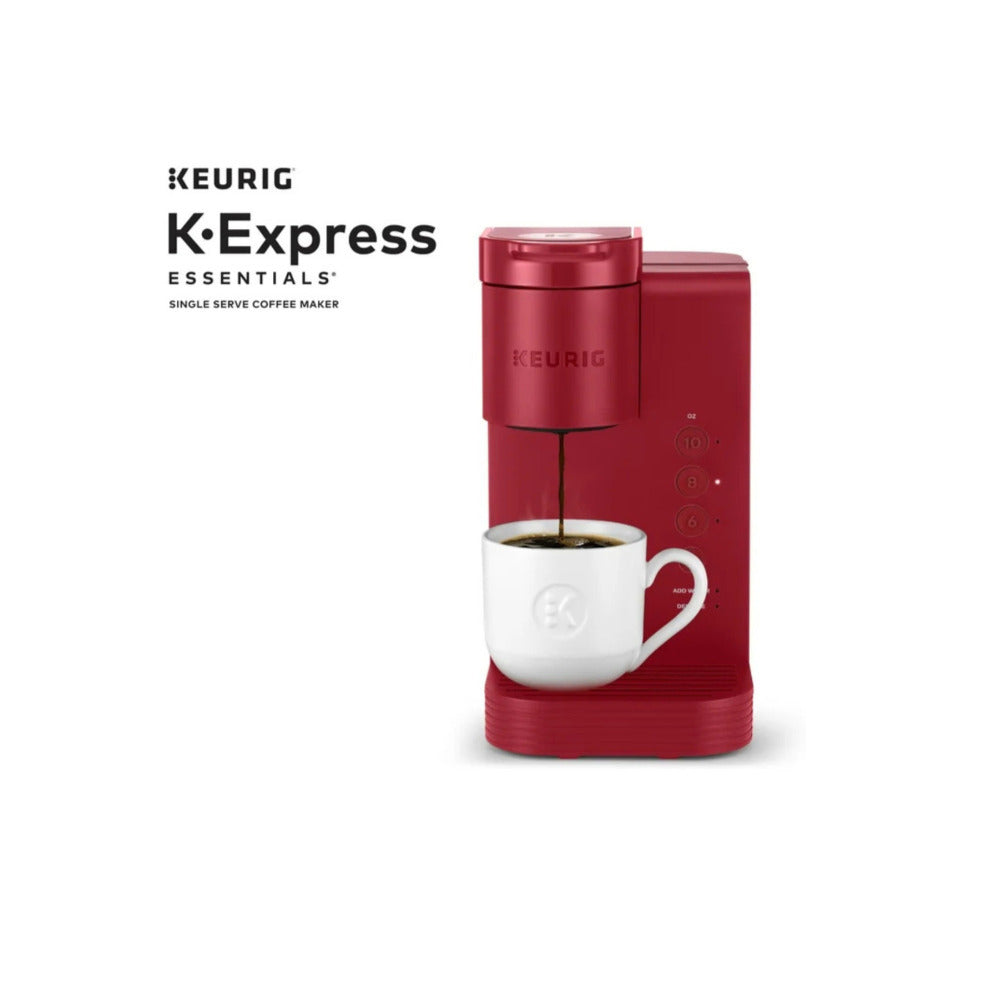 Keurig K-Express Essentials Single Serve K-Cup Pod Coffee Maker (Red)