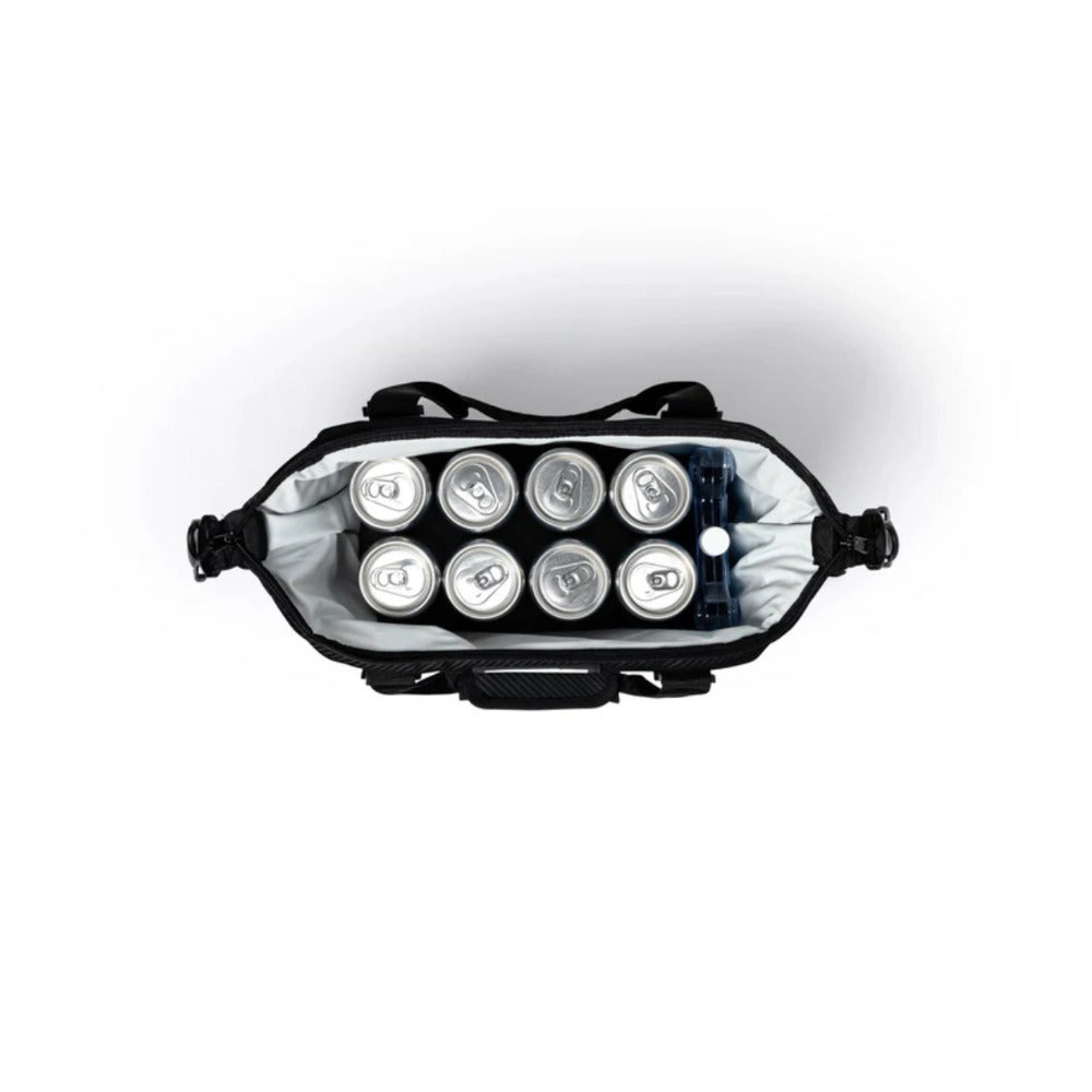 AO Coolers Carbon Series Leakproof 12 Pack Cooler (Black) for Food and Drinks