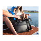 AO Coolers Carbon Series Leakproof 12 Pack Cooler (Black) for Food and Drinks