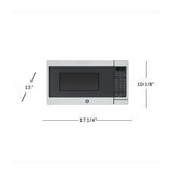 GE Appliances 0.7 Cu. Ft. Spacemaker Countertop Microwave Oven (Stainless Steel)