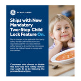 GE Appliances 0.7 Cu. Ft. Spacemaker Countertop Microwave Oven (Stainless Steel)