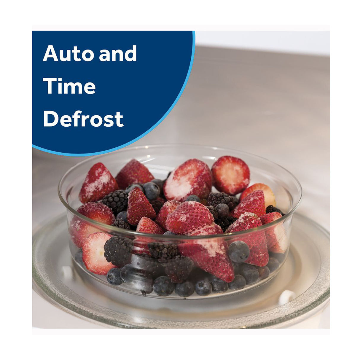 GE Appliances 0.7 Cu. Ft. Spacemaker Countertop Microwave Oven (Stainless Steel)