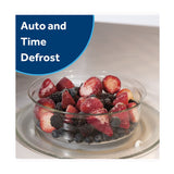 GE Appliances 0.7 Cu. Ft. Spacemaker Countertop Microwave Oven (Stainless Steel)