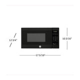 GE Appliances 0.7 Cu. Ft. 700W Countertop Microwave Oven (Black)