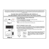 GE Appliances 0.7 Cu. Ft. 700W Countertop Microwave Oven (Black)