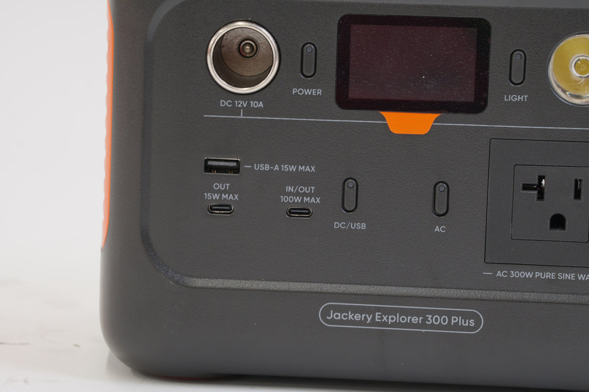 Jackery - Explorer 300 Plus Portable Power Station with Solar Panel 40 (Used)