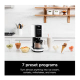 Ninja CREAMi Ice Cream Maker 7 Preset Programs (White)