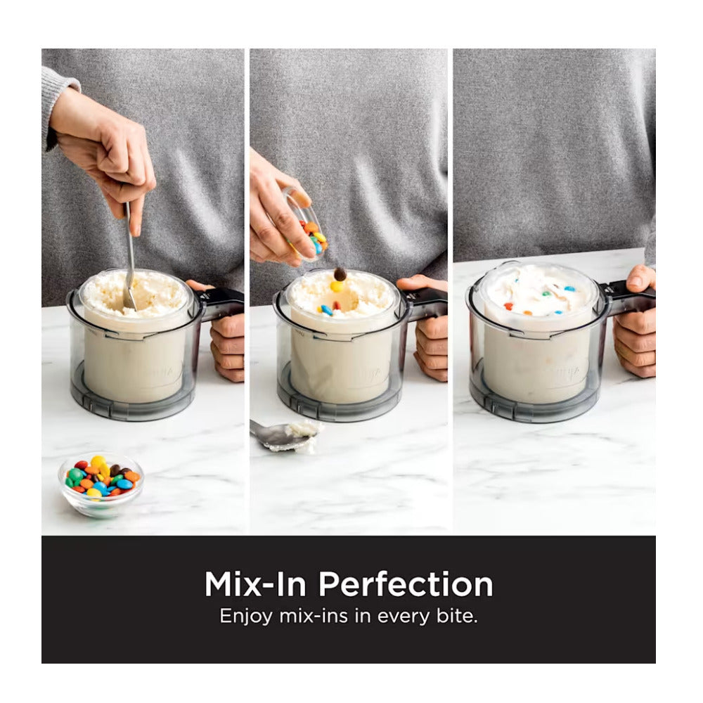 Ninja CREAMi Ice Cream Maker 7 Preset Programs (White)