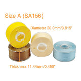 New Brothread 25pcs Assorted Colors 70D/2 (60WT) Prewound Bobbin Thread