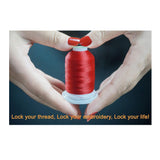 New Brothread 32 Spools Polyester Embroidery Machine Thread Kit 1000M (1100Y)
