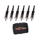 Wasp Jak Hammer Broadhead Arrow with Stainless Smart Tip (6-Pack) and Case