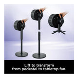 Shark FlexBreeze Portable Pedestal Tabletop Fan - Black (Certified Refurbished)