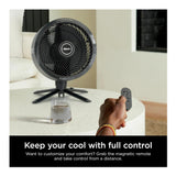 Shark FlexBreeze Portable Pedestal Tabletop Fan - Black (Certified Refurbished)