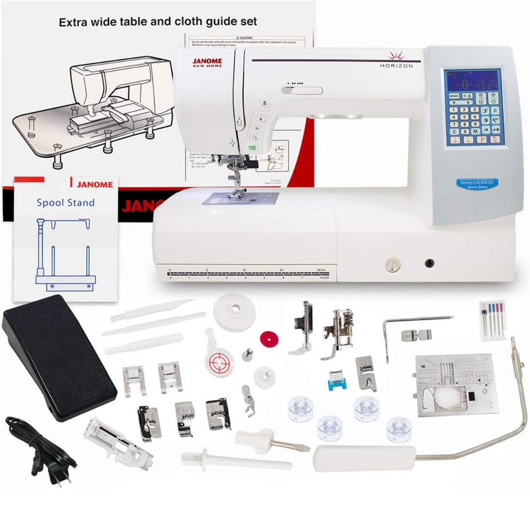 Janome Horizon Memory Craft 8200QCP Special Edition (Refurbished)
