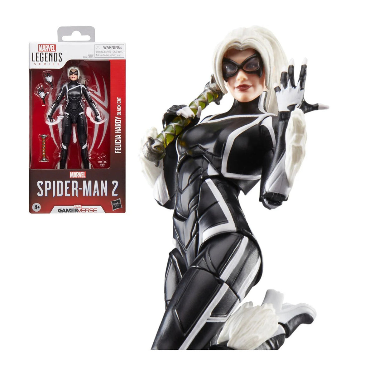 Hasbro Spider-Man Marvel Legends Gamerverse Black Cat 6-Inch Action Figure