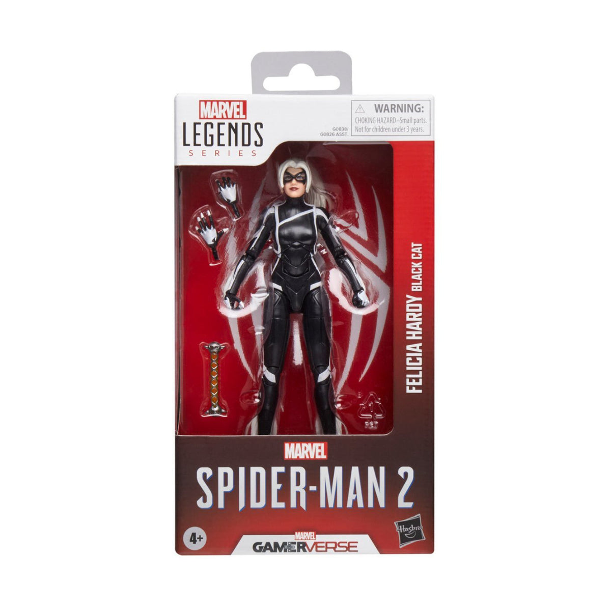 Hasbro Spider-Man Marvel Legends Gamerverse Black Cat 6-Inch Action Figure
