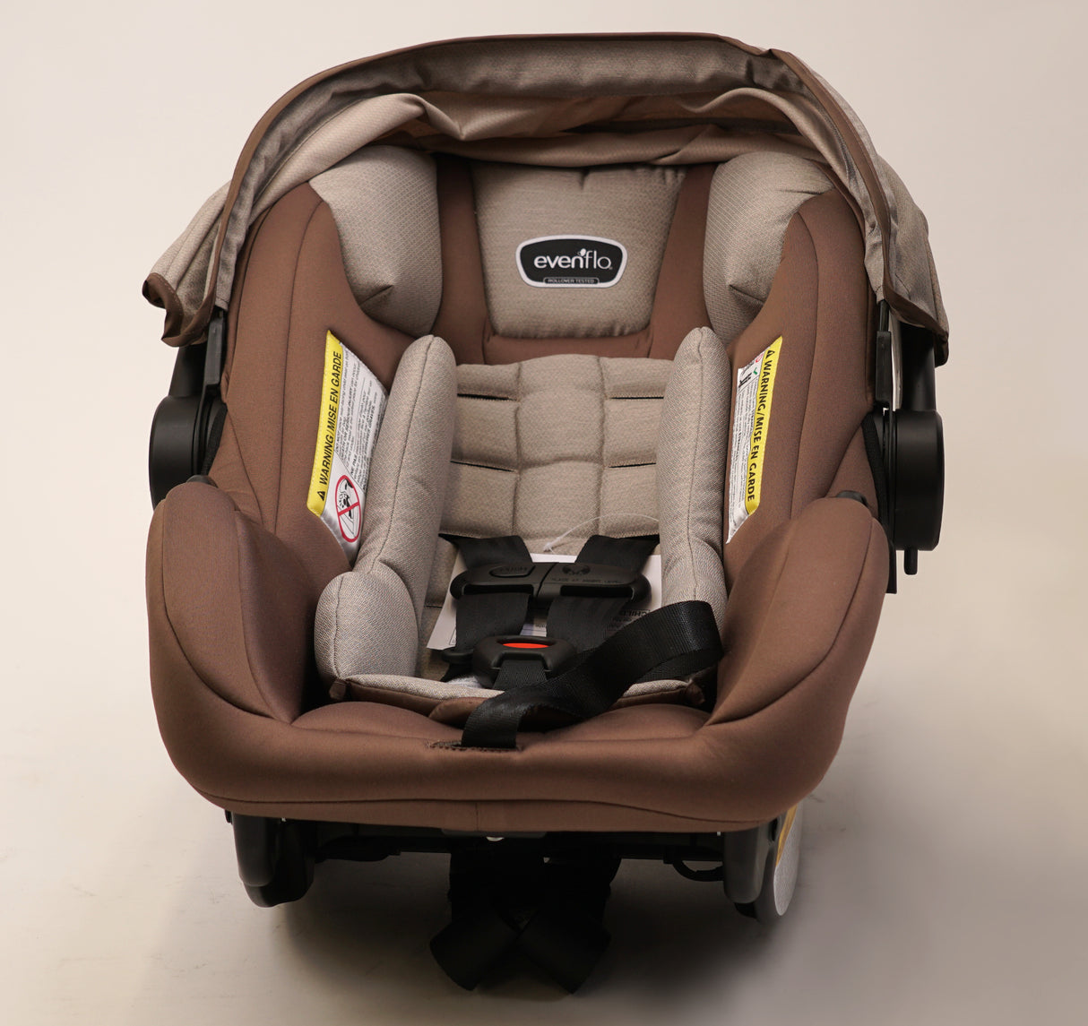 Evenflo Pivot Modular Travel System with LiteMax Infant Car Seat (Desert Tan) (Open Box)