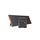 Jackery Explorer 2000 v2 Solar Generator with a SolarSaga 200W Solar Panel