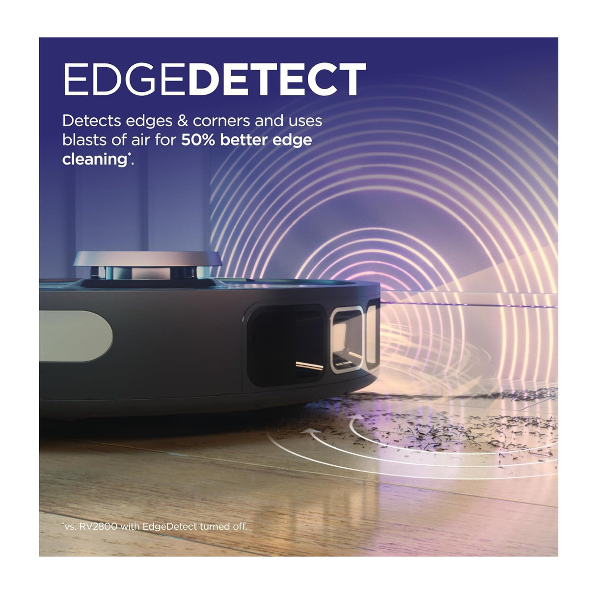 Shark RV2820AE Detect Pro Self-Empty Robot Vacuum (Black, Renewed) (Certified Refurbished)