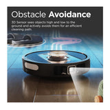 Shark RV2820AE Detect Pro Self-Empty Robot Vacuum (Black, Renewed) (Certified Refurbished)