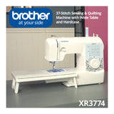 Brother XR3774 Wide Table Sewing and Quilting Machine with Hard Case Bundle