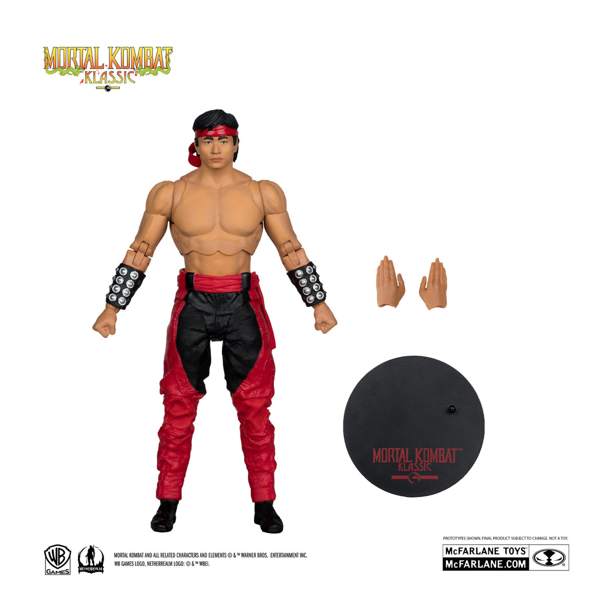McFarlane Toys Mortal Kombat Klassic Liu Kang 7-Inch Action Figure