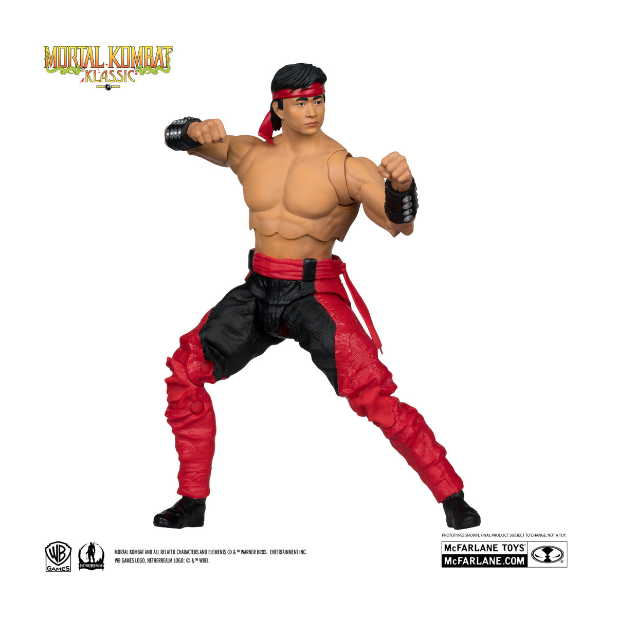 McFarlane Toys Mortal Kombat Klassic Liu Kang 7-Inch Action Figure