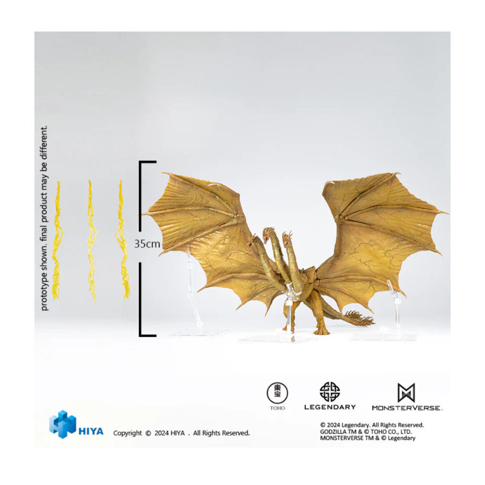 Hiya Toys Godzilla: King Ghidorah Gravity Beam Ver. 14-Inch Action Figure