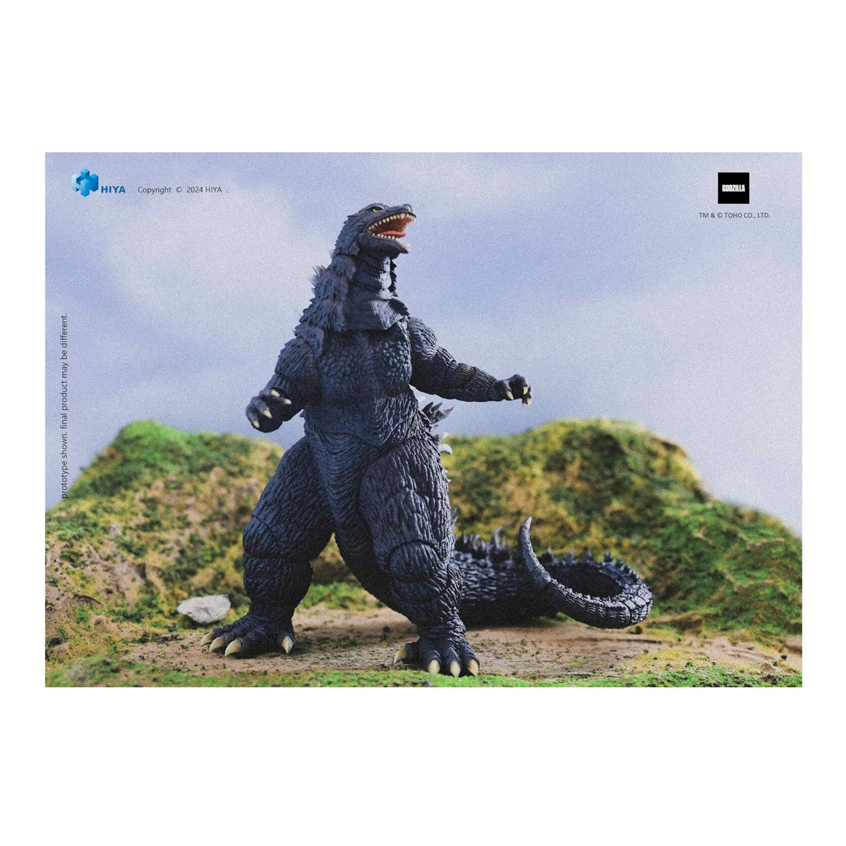 Hiya Toys - Godzilla vs. Mechagodzilla: Godzilla (2002) Exquisite Basic Series