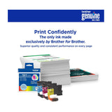Brother Genuine (4-Pack) Standard Yield Ink Cartridges