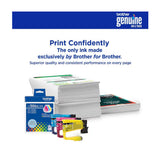 Brother Genuine 3-Pack High Yield Color Ink Cartridges (Cyan/Magenta/Yellow)