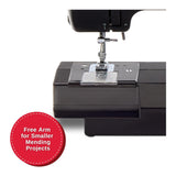 SINGER M1000 Mending Machine with 32 Stitch Applications and LED Light (Black)