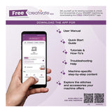 SINGER M1000 Mending Machine with 32 Stitch Applications and LED Light (Black)